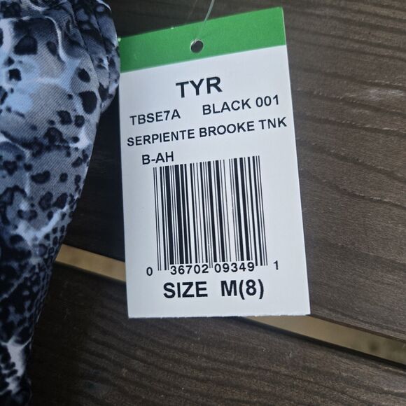 TYR Women's Serpiente Brooke Active Tank w/matching Zola Swim Hipkini Sz M New - Picture 4 of 7